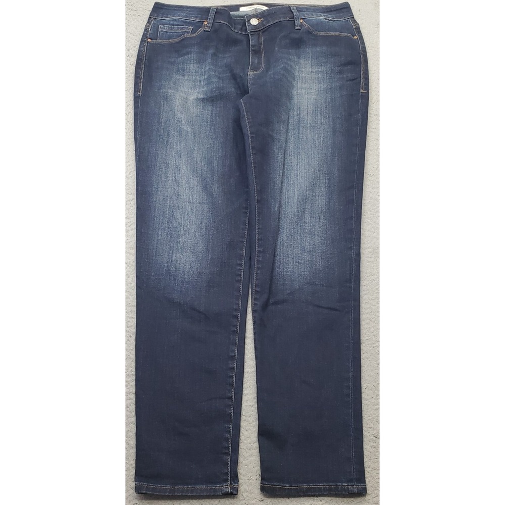 Mavi ADA Boyfriend Jeans Womens 33x29 Blue Denim Dark Wash Stretch Straight Leg